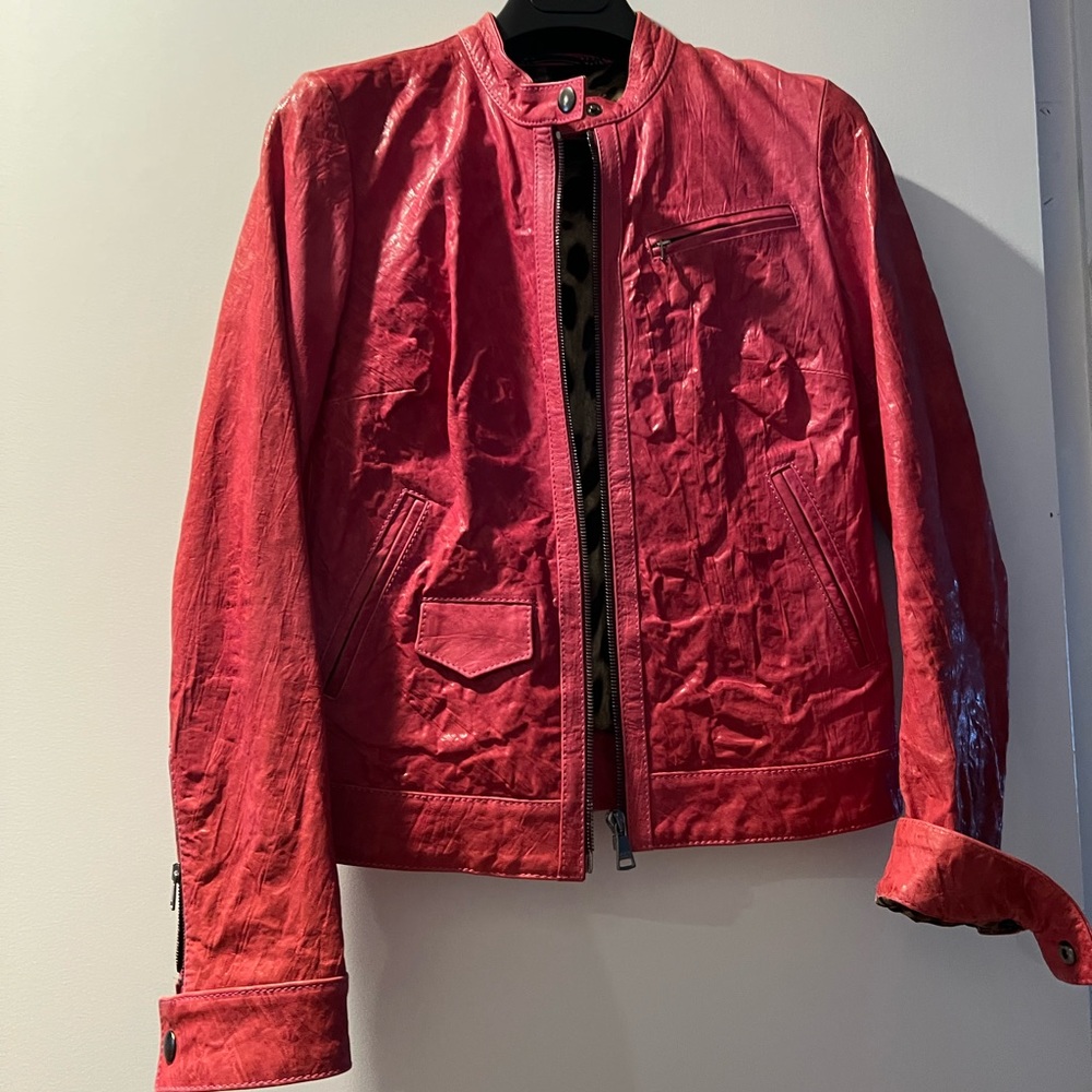 Dolce &Gabbana leather jacket vintage